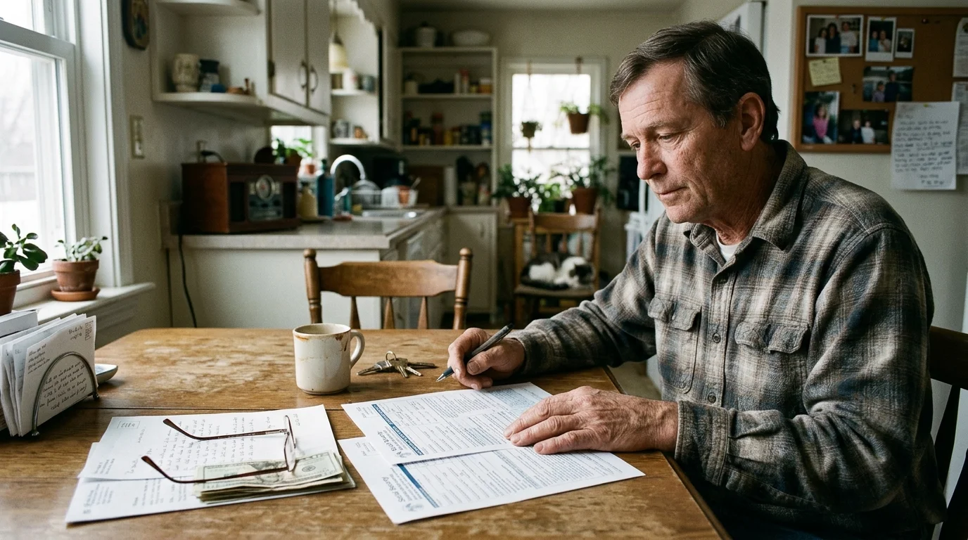 Editorial photograph illustrating: Mistake 1: Claiming at 62 Because "Tomorrow Isn't Promised"
